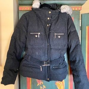 Michael Michael Kors Chinchilla Fur Gray Jacket